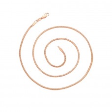 Apzeltīta ķēdīte ar klasisku pinumu